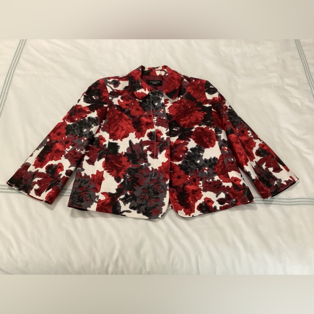 Floral Talbots blazer - Picture 4 of 7